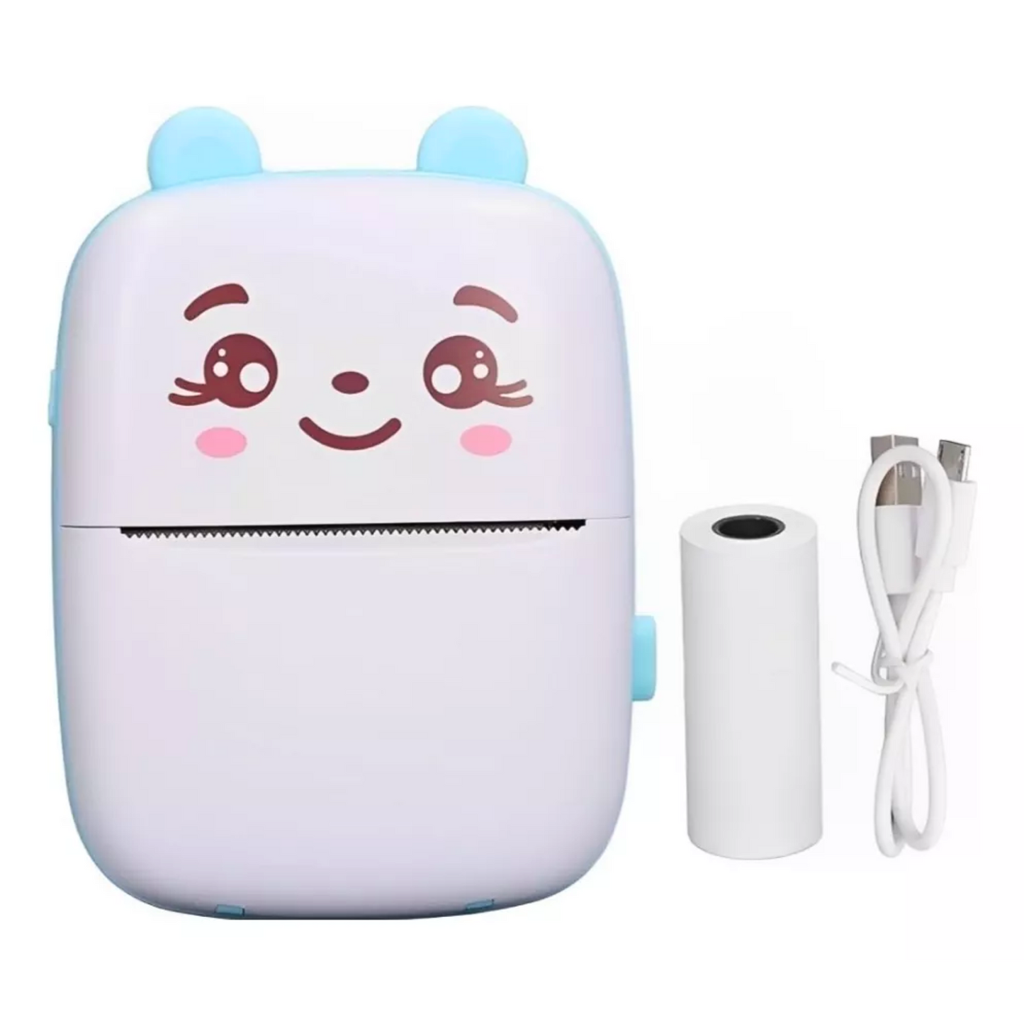 🐱✨ ¡Mini Impresora Gatito + 10 Rollos de Papel Térmico! ✨📦