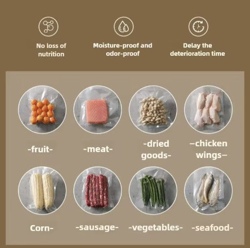 Selladora de Alimentos al Vacío 🥬🥦🍅🥩
