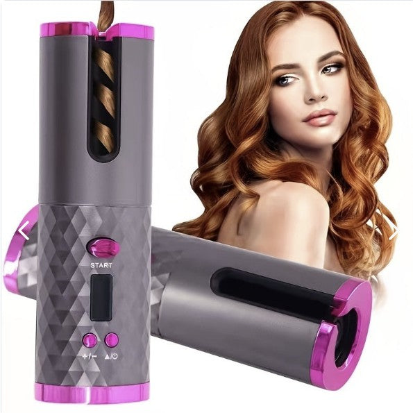 ✨ Rizos Mágicos 360° – Rizadora Automática Inalámbrica 💕