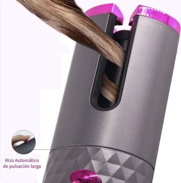 ✨ Rizos Mágicos 360° – Rizadora Automática Inalámbrica 💕