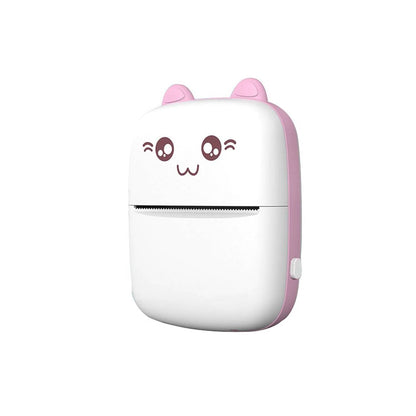🐱✨ ¡Mini Impresora Gatito + 10 Rollos de Papel Térmico! ✨📦