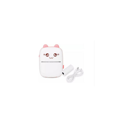 🐱✨ ¡Mini Impresora Gatito + 10 Rollos de Papel Térmico! ✨📦