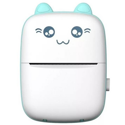🐱✨ ¡Mini Impresora Gatito + 10 Rollos de Papel Térmico! ✨📦