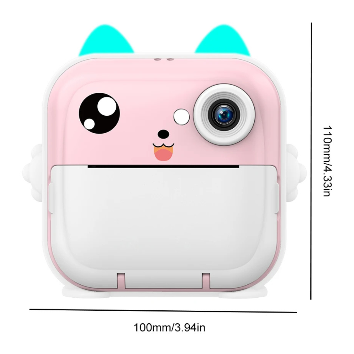 🐱💖 Mini Impresora Cámara Gatito Rosa 💖🐱
