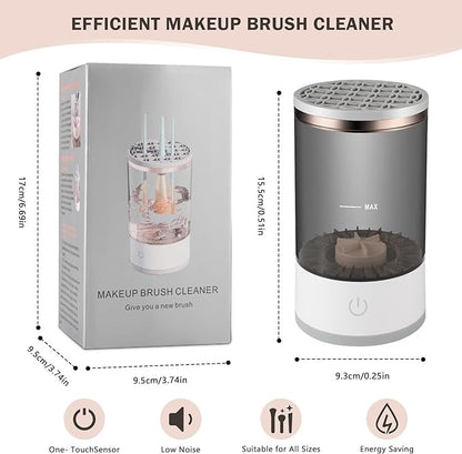 LIMPIADOR DE BROCHAS MAQUILLAJE ELÉCTRICO 💄✨